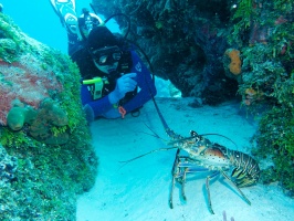 John and Spiny Lobster IMG 4794
